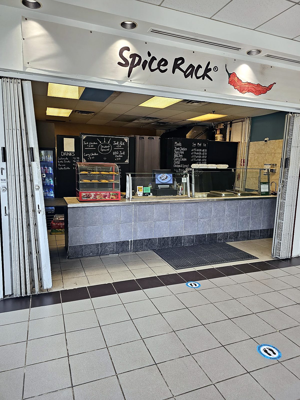 Spice Rack counter