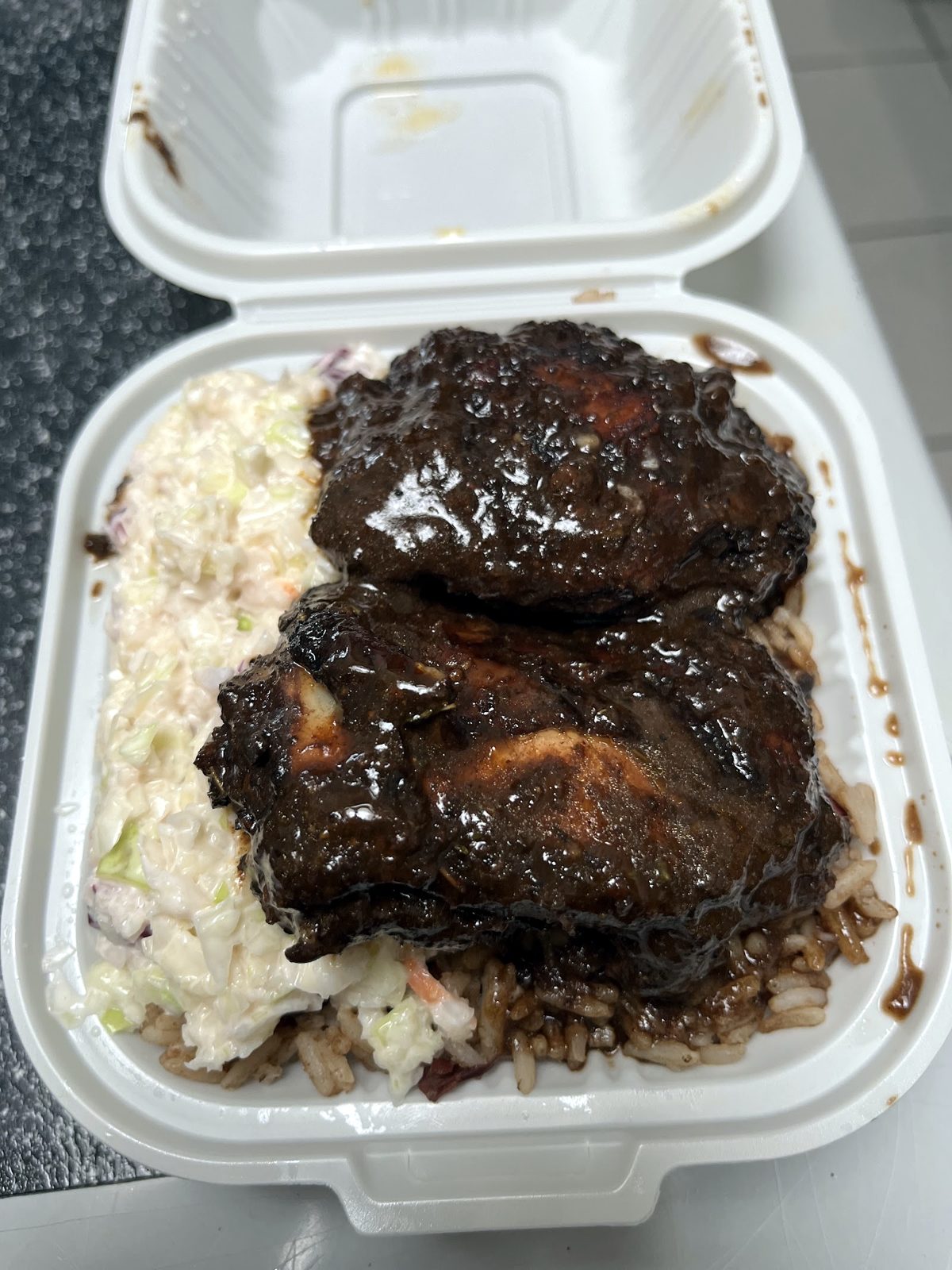 Jerk chicken meal